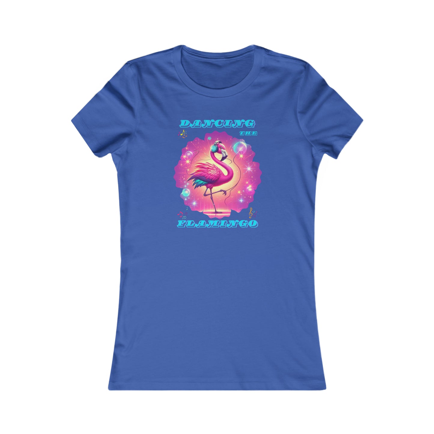 Women's Favorite Tee - Dancing the Flamingo