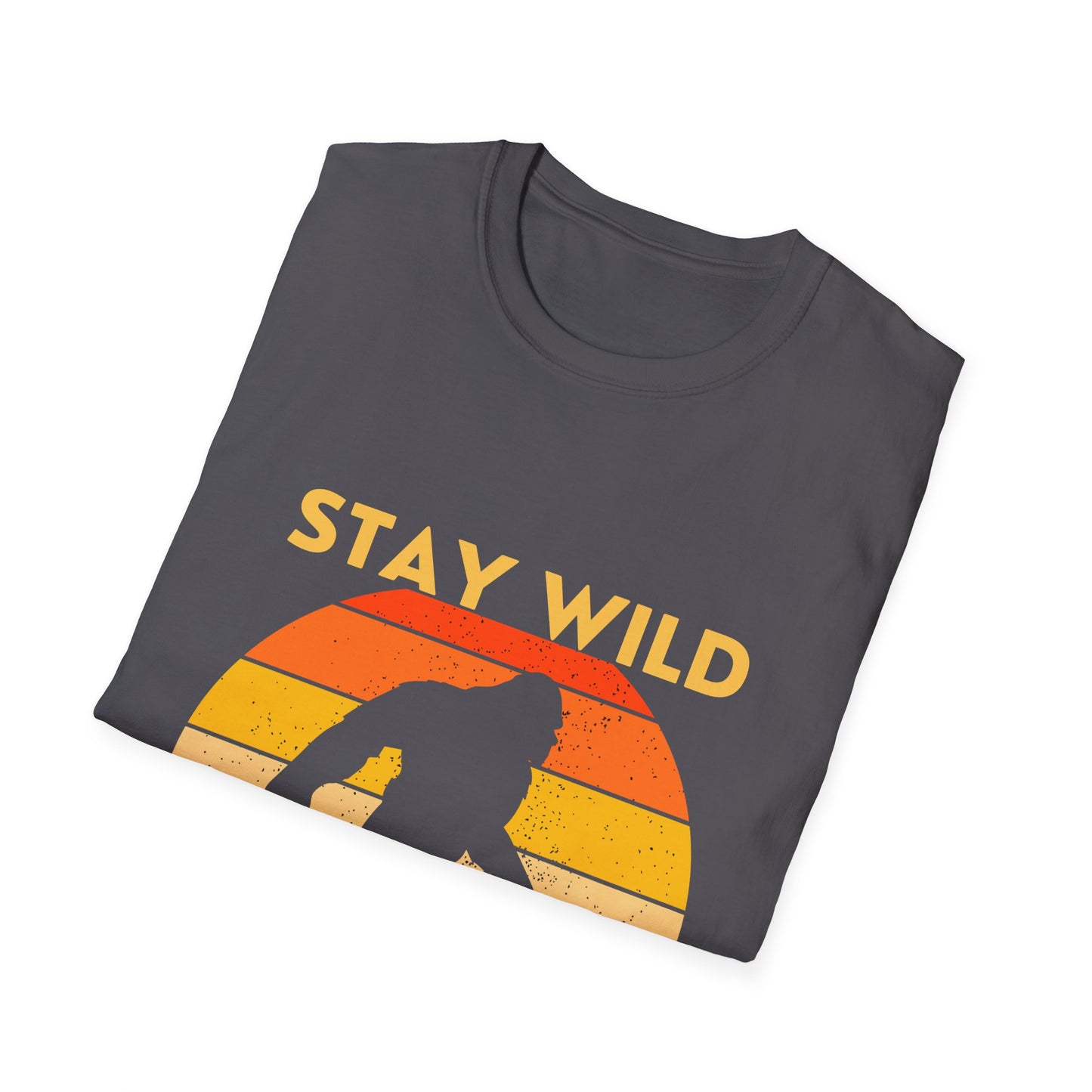 Unisex Softstyle T-Shirt - Stay Wild - Stay Free