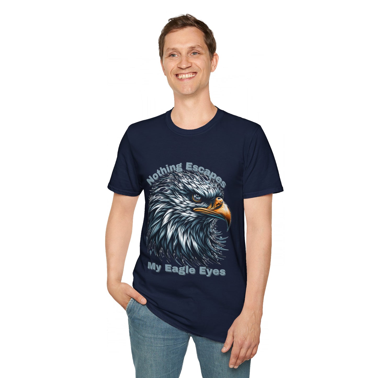 Nothing Escapes My Eagle Eyes Unisex Softstyle T-Shirt