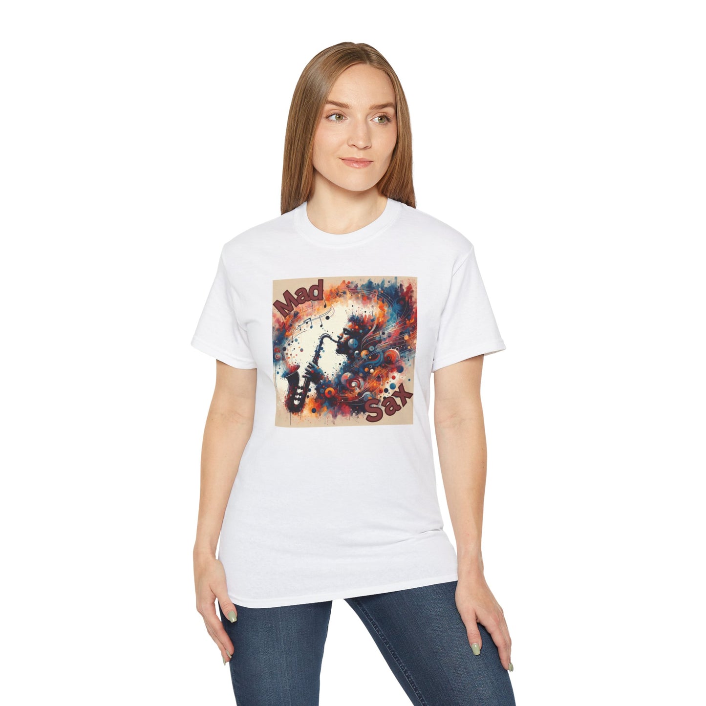 Unisex Ultra Cotton Tee - Mad Sax