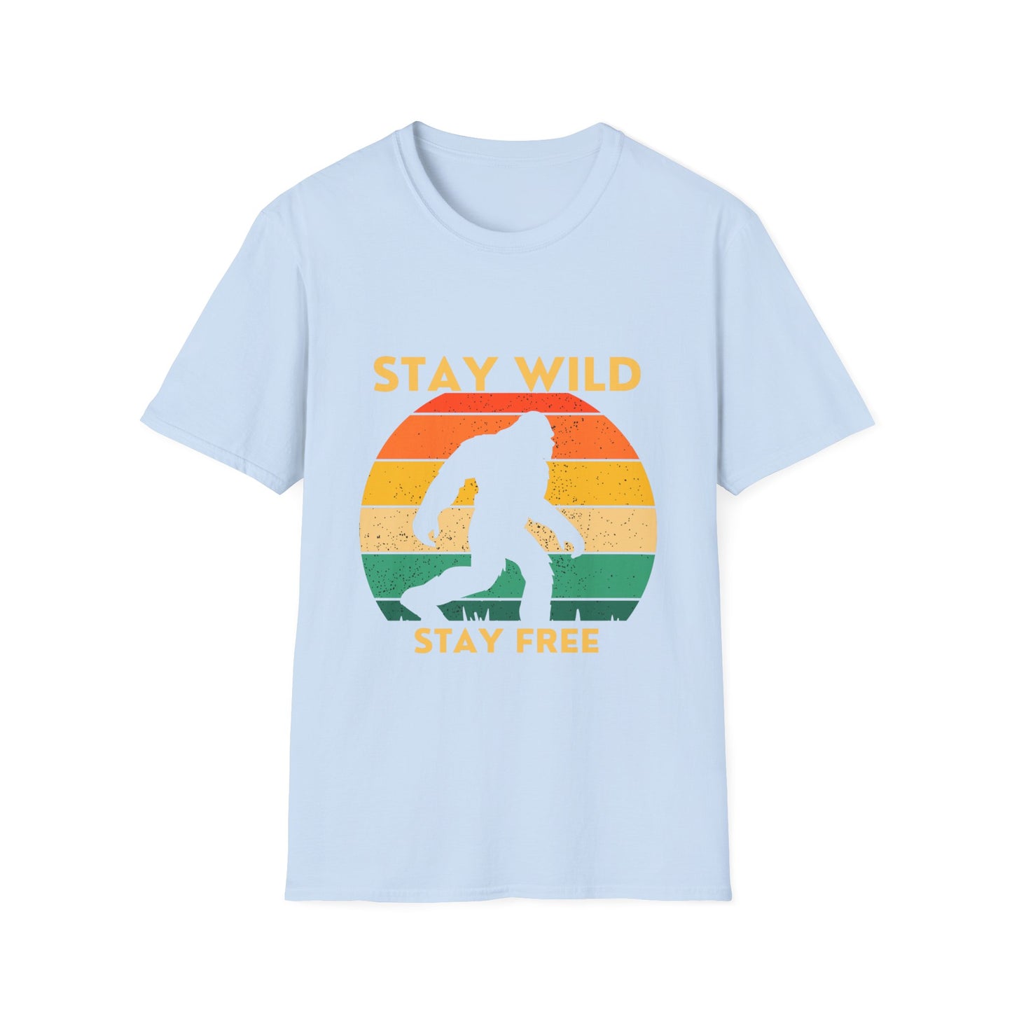 Unisex Softstyle T-Shirt - Stay Wild - Stay Free