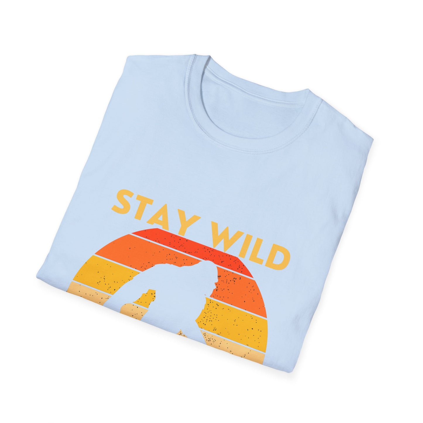 Unisex Softstyle T-Shirt - Stay Wild - Stay Free