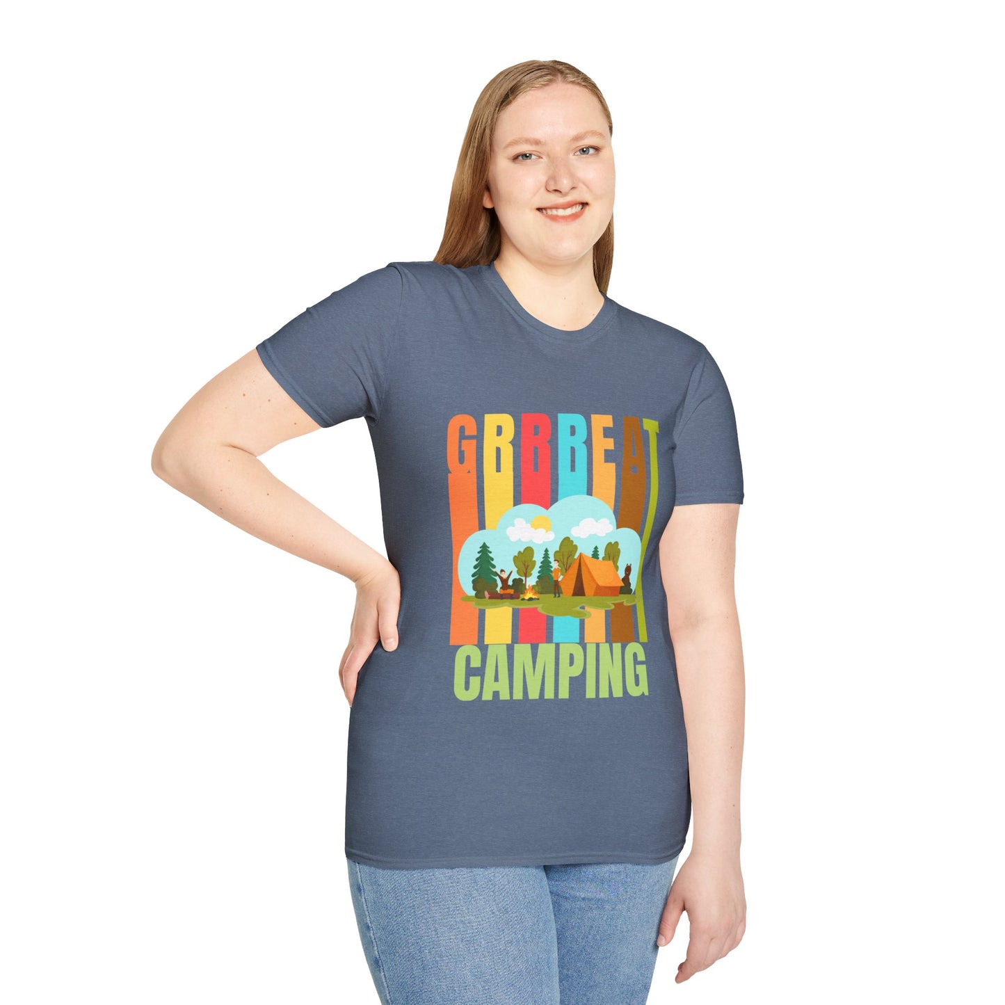 "Grrreat Camping" Unisex Softstyle T-Shirt