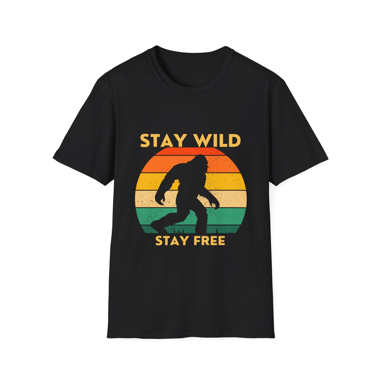 Unisex Softstyle T-Shirt - Stay Wild - Stay Free