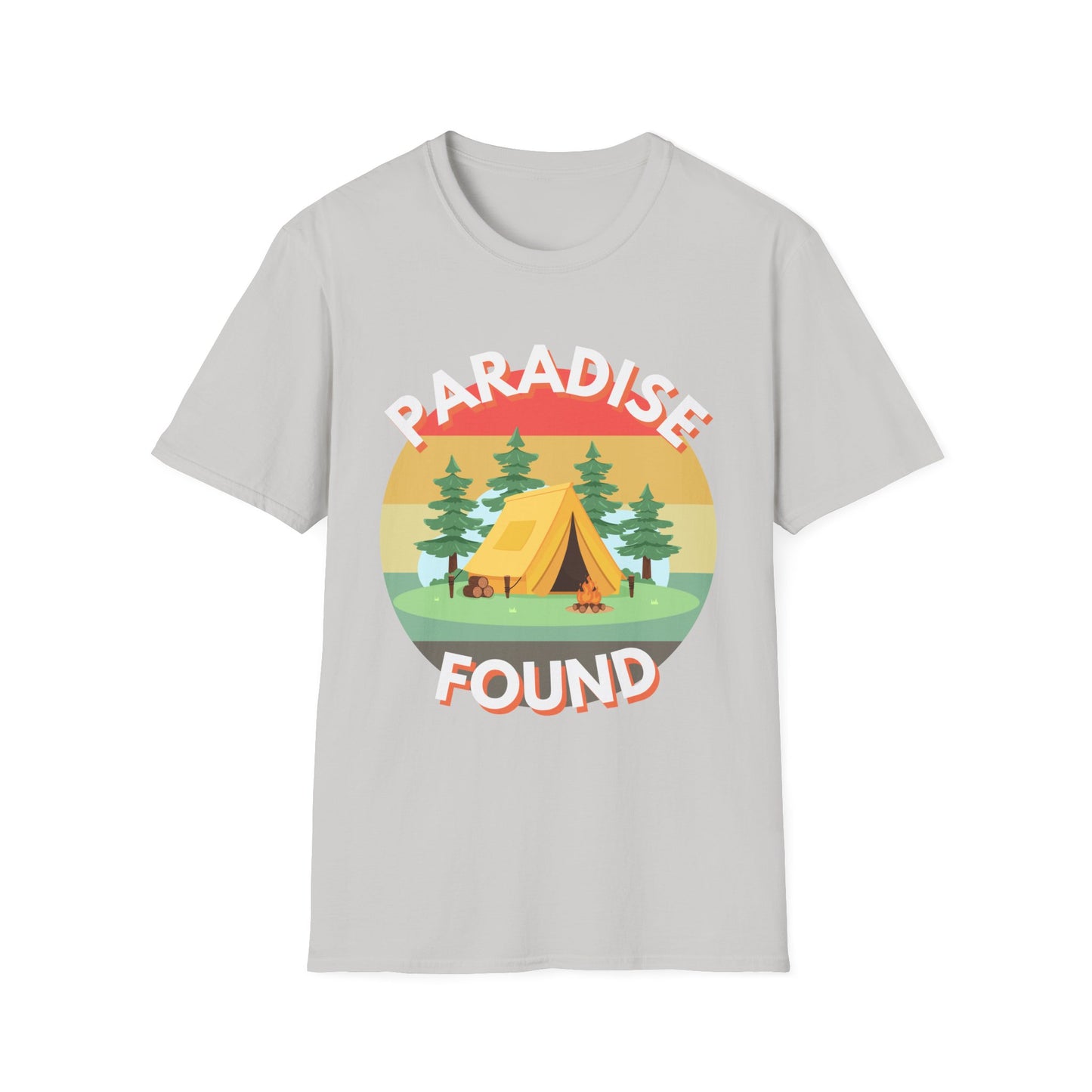 "Paradise Found" Unisex Softstyle T-Shirt