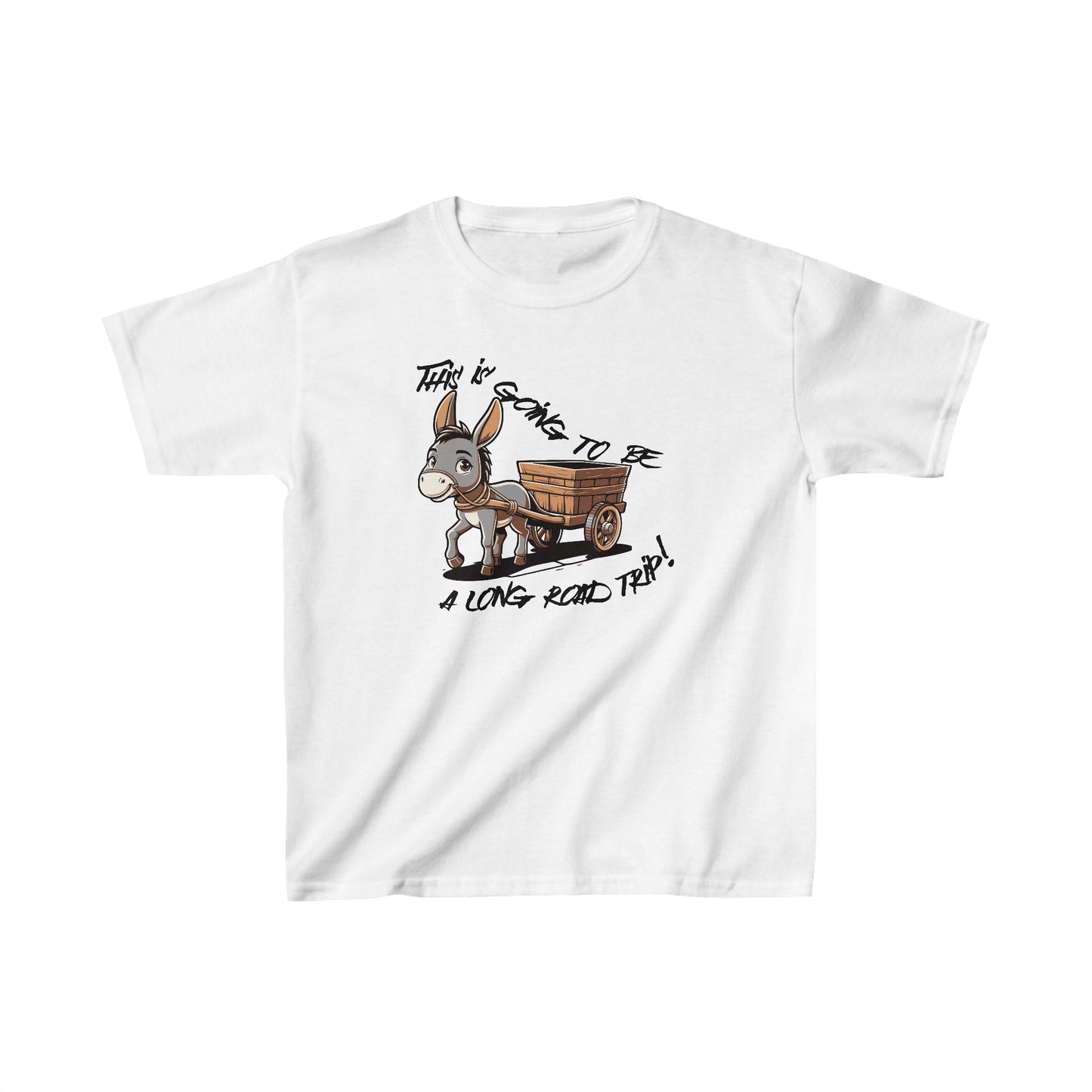 Long Road Trip Kids Heavy Cotton™ Tee