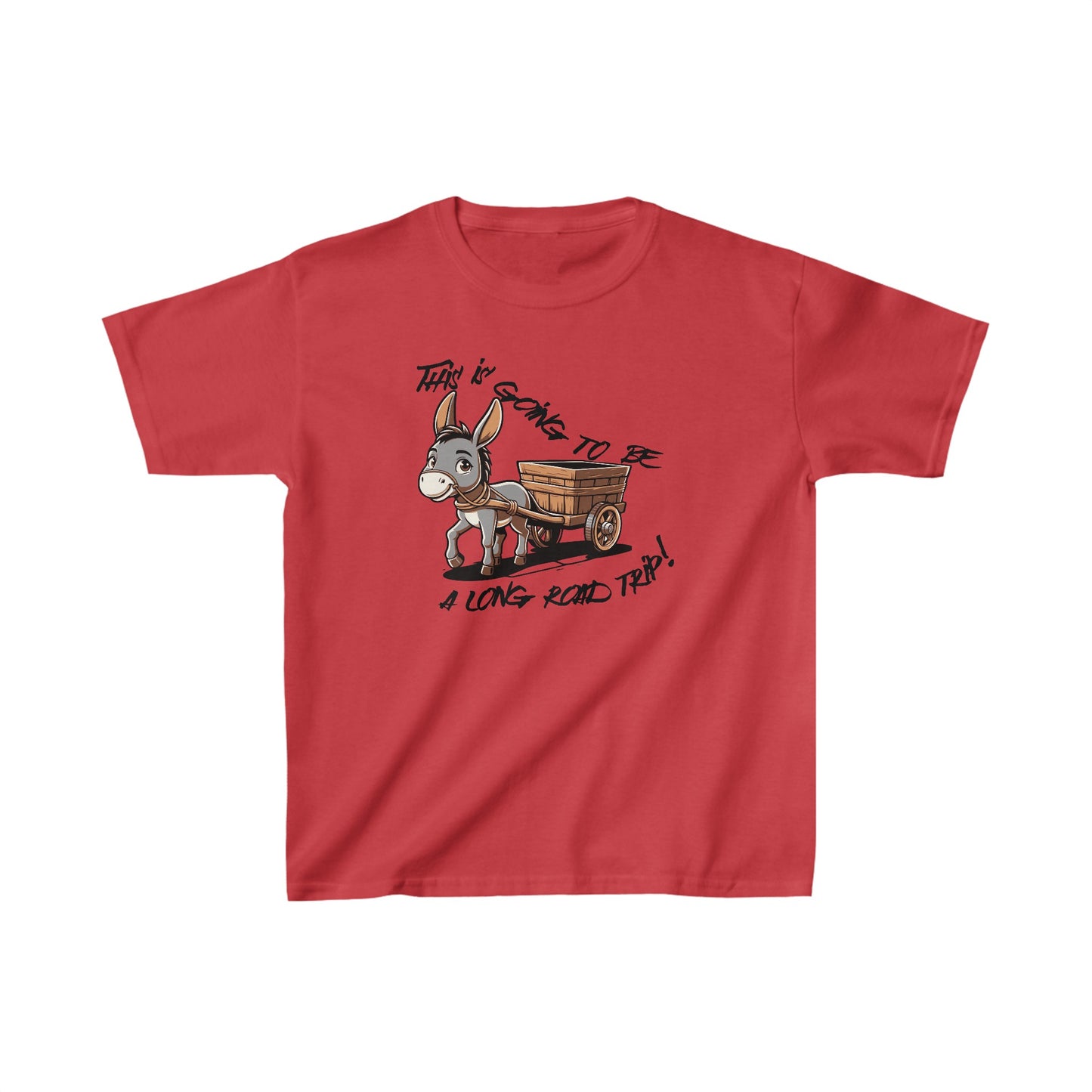 Long Road Trip Kids Heavy Cotton™ Tee