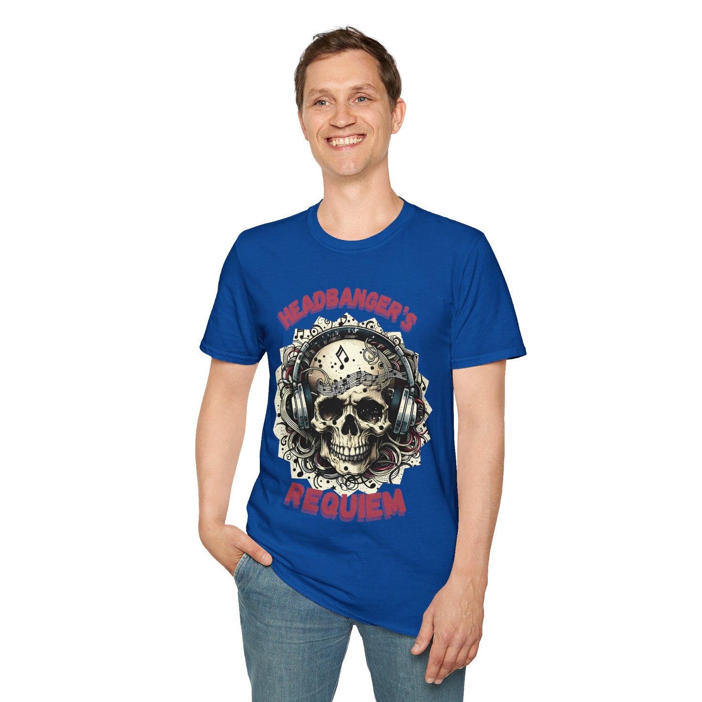 Headbanger's Requiem Unisex Softstyle T-Shirt