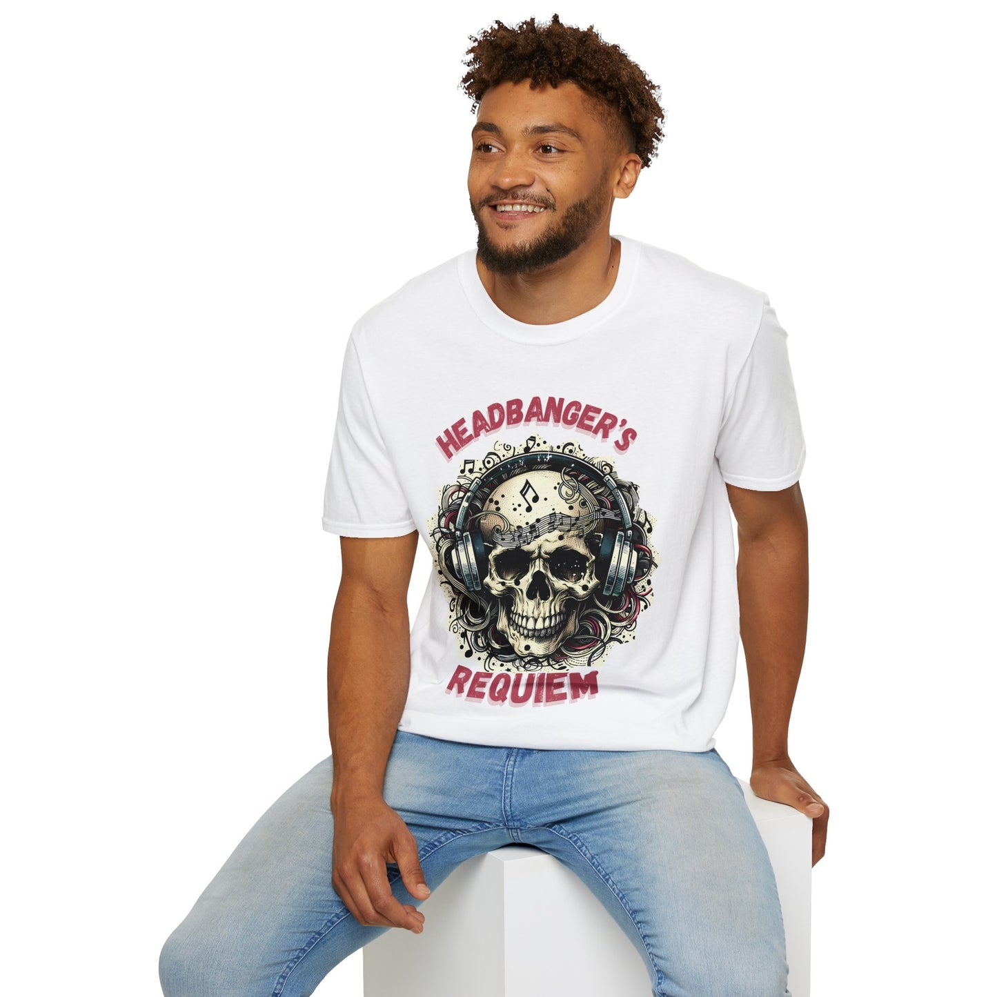 Headbanger's Requiem Unisex Softstyle T-Shirt