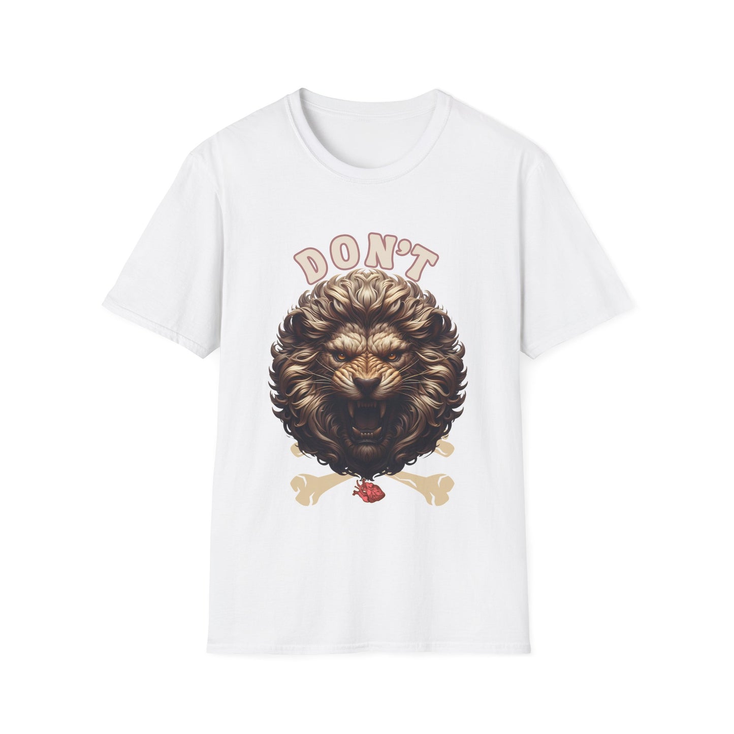 Don't Angry Lion Unisex Softstyle T-Shirt