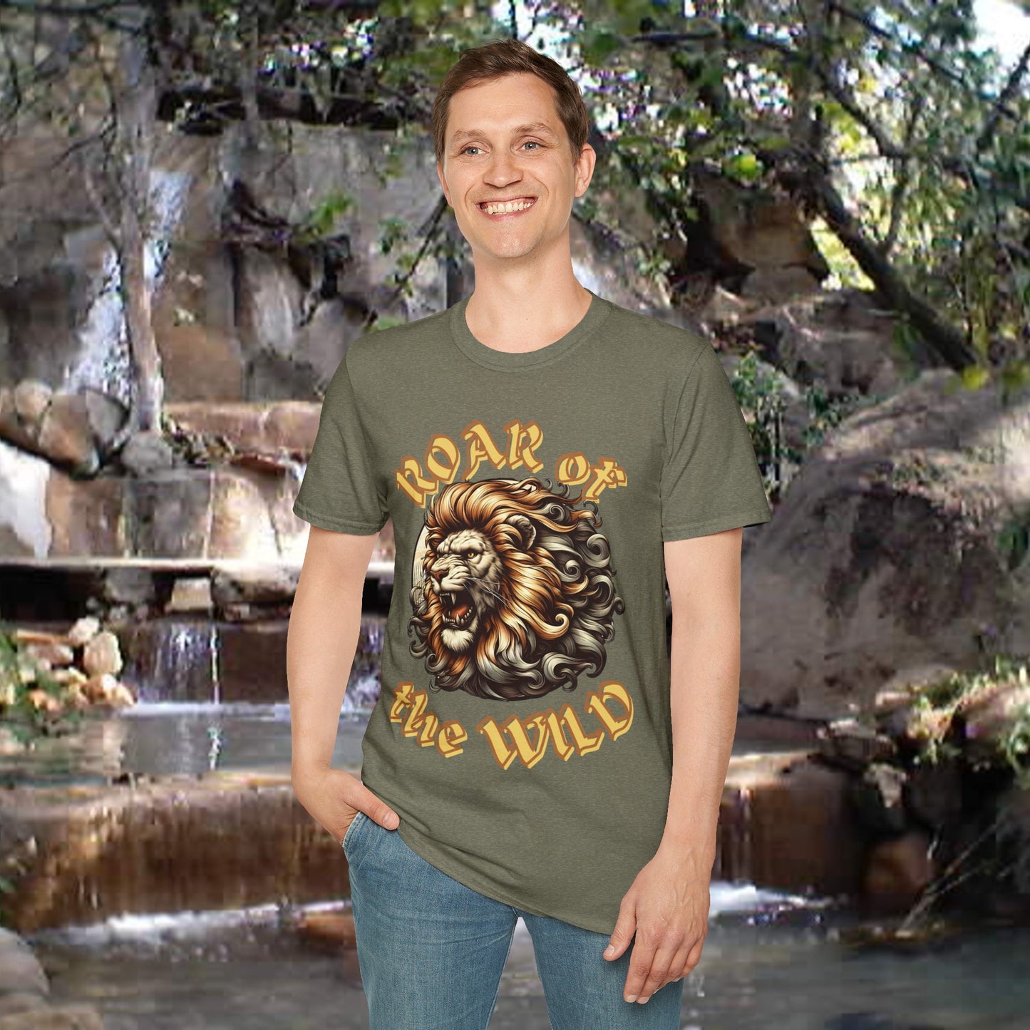 "Roar of the Wild" Unisex Softstyle T-Shirt