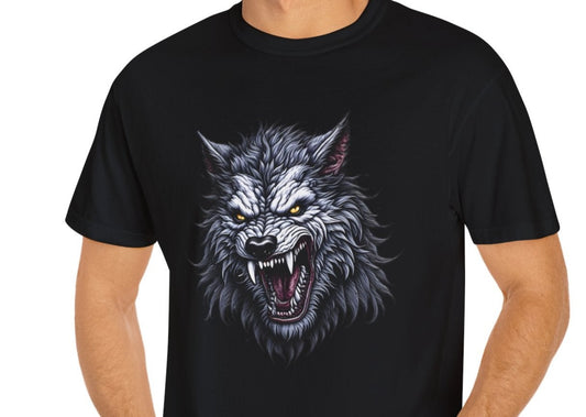 Sly Brew - Unisex T-Shirt: Werewolf Design. Ideal gift.