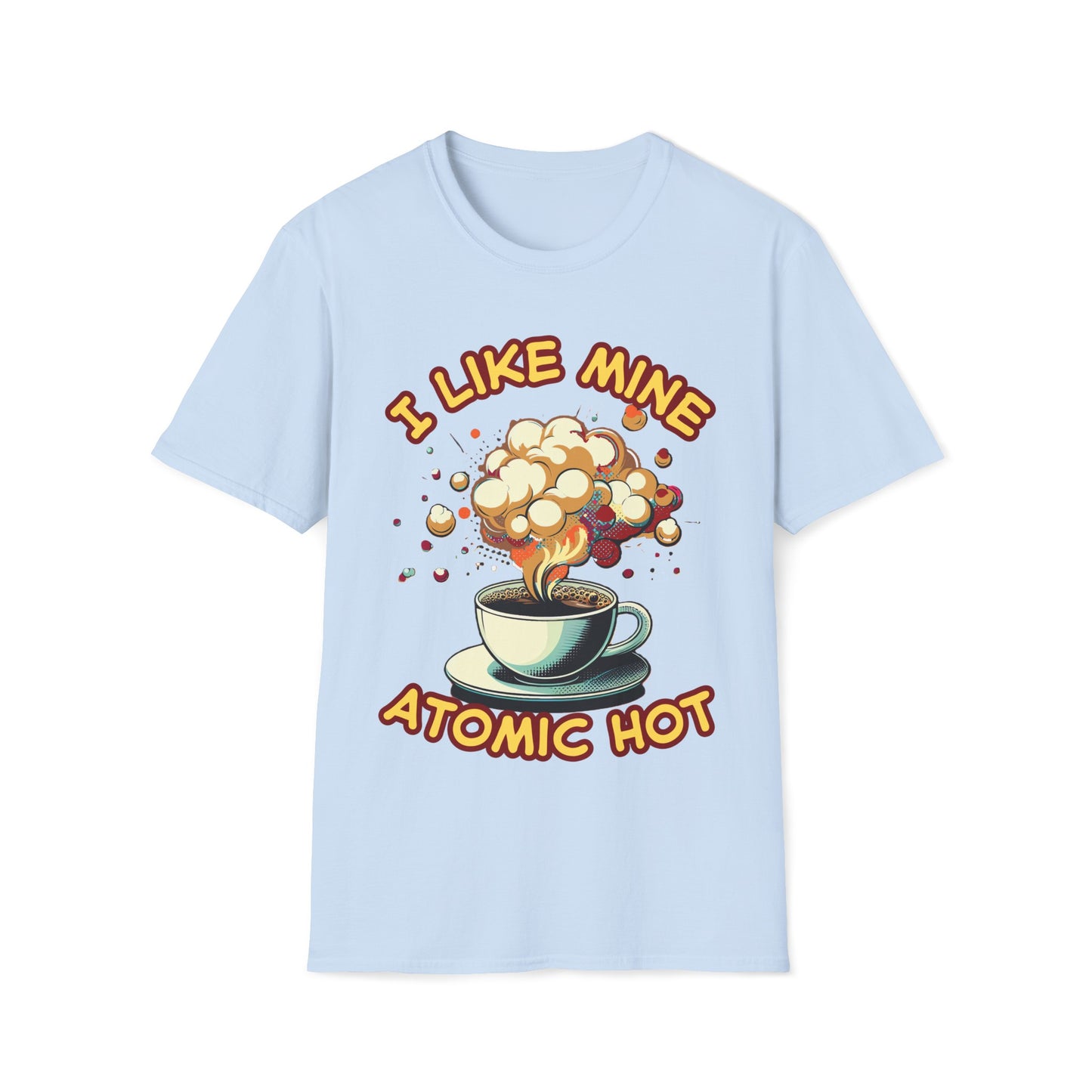 "I Like Mine Atomic Hot" Unisex Softstyle T-Shirt