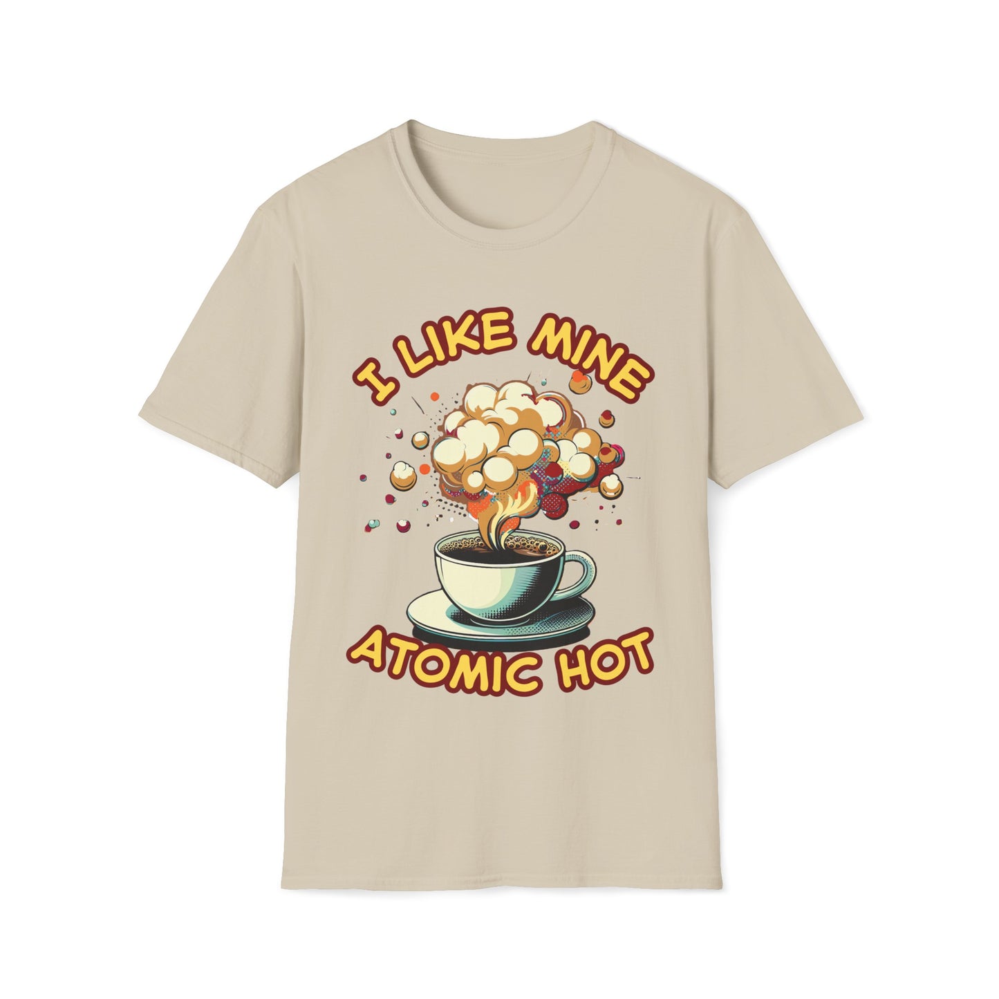 "I Like Mine Atomic Hot" Unisex Softstyle T-Shirt