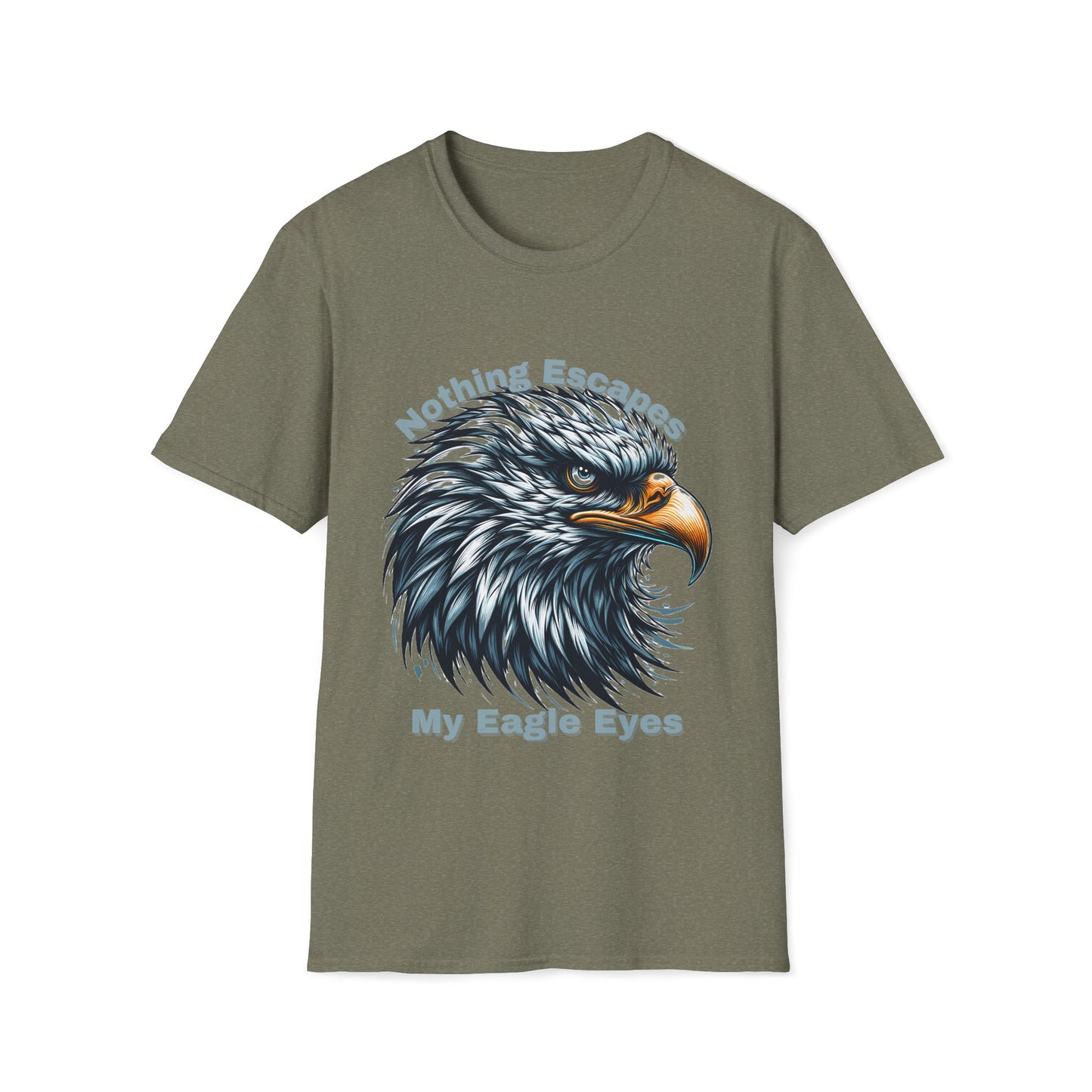 Nothing Escapes My Eagle Eyes Unisex Softstyle T-Shirt