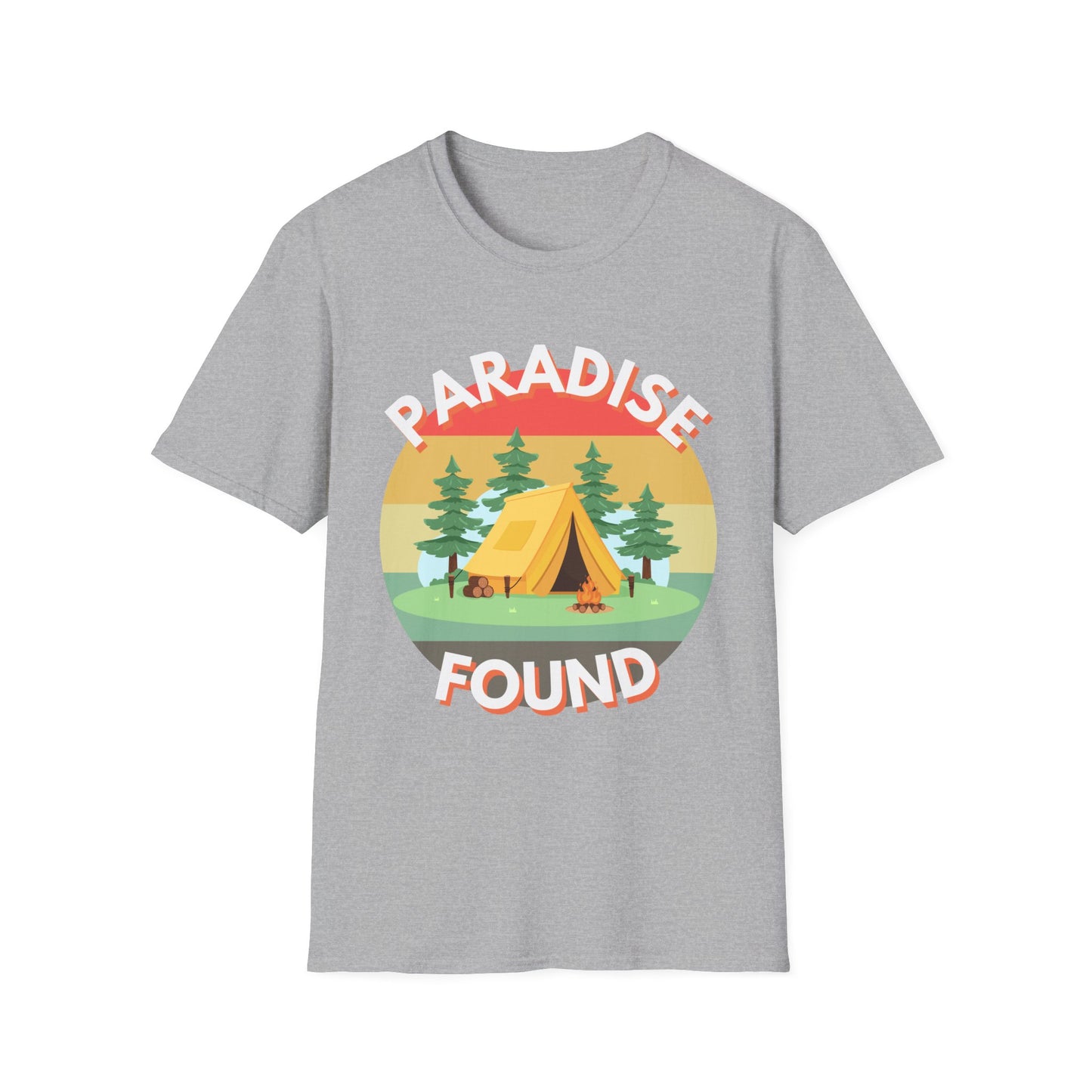 "Paradise Found" Unisex Softstyle T-Shirt