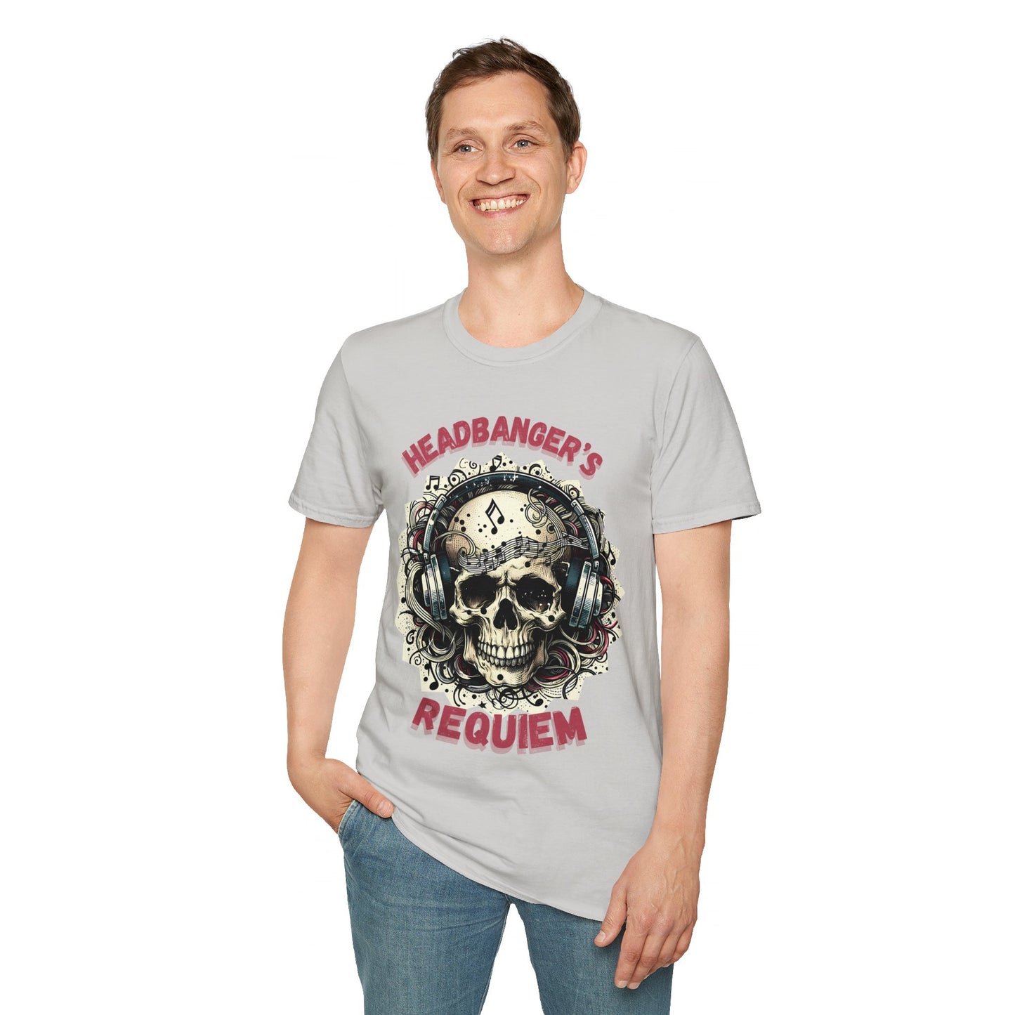 Headbanger's Requiem Unisex Softstyle T-Shirt