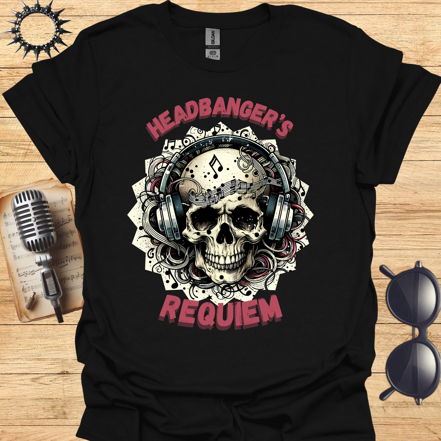 Headbanger's Requiem Unisex Softstyle T-Shirt