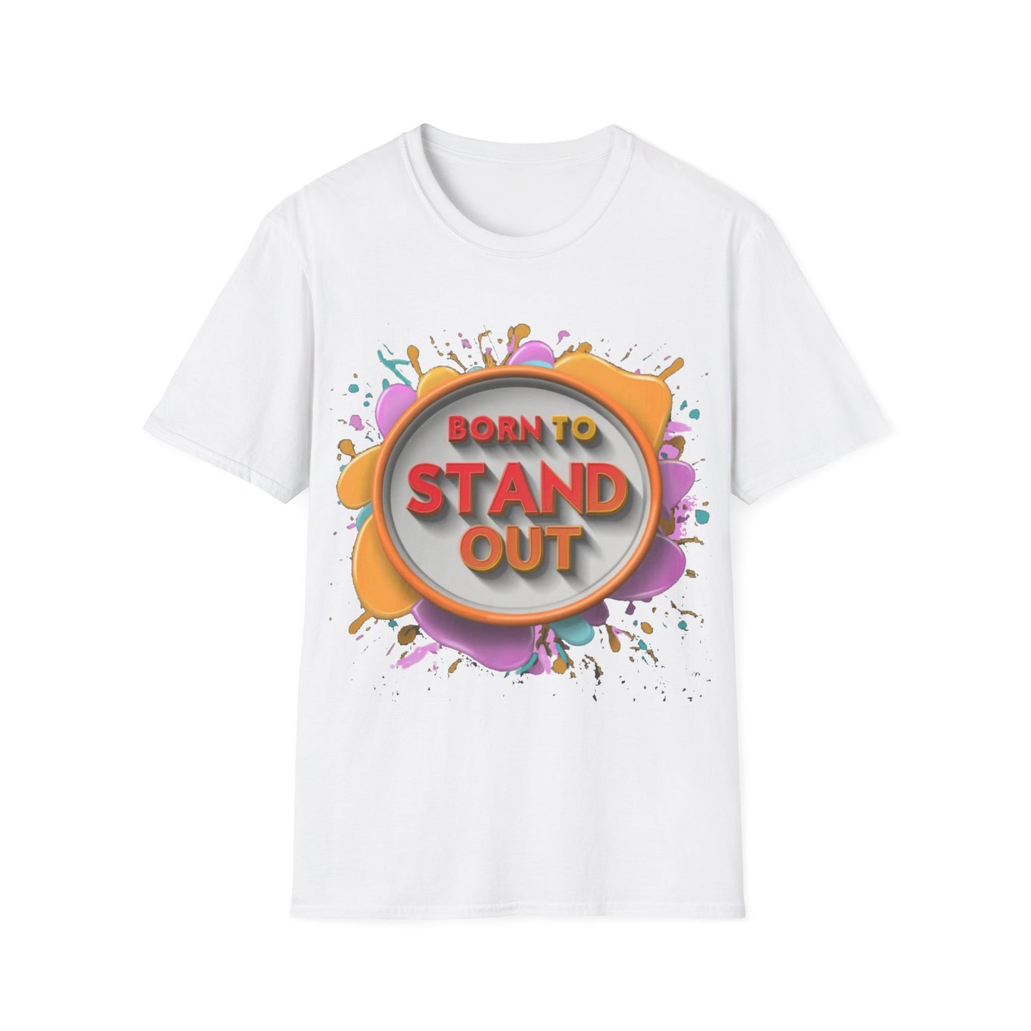 Unisex Softstyle T-Shirt - Born to Stand Out