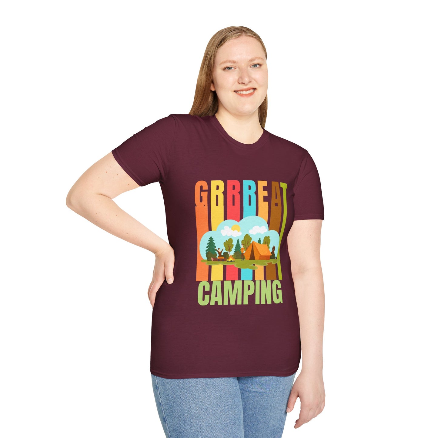 "Grrreat Camping" Unisex Softstyle T-Shirt