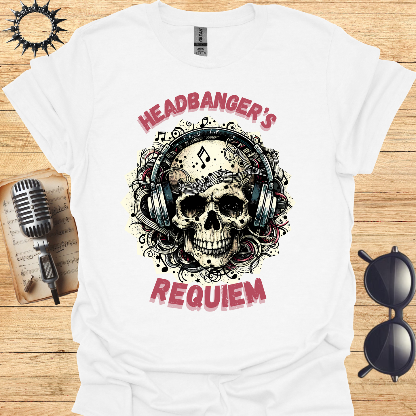 Headbanger's Requiem Unisex Softstyle T-Shirt