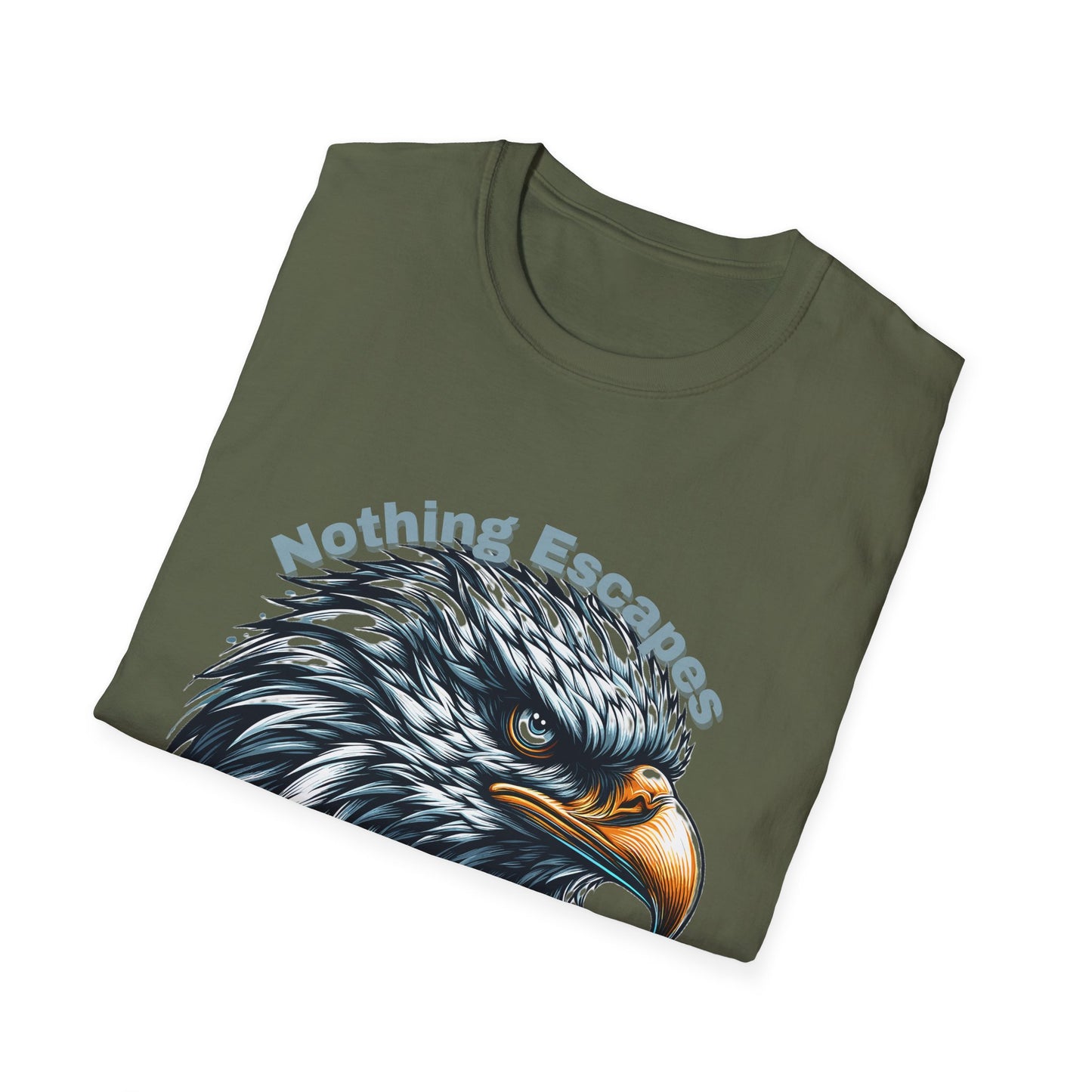 Nothing Escapes My Eagle Eyes Unisex Softstyle T-Shirt