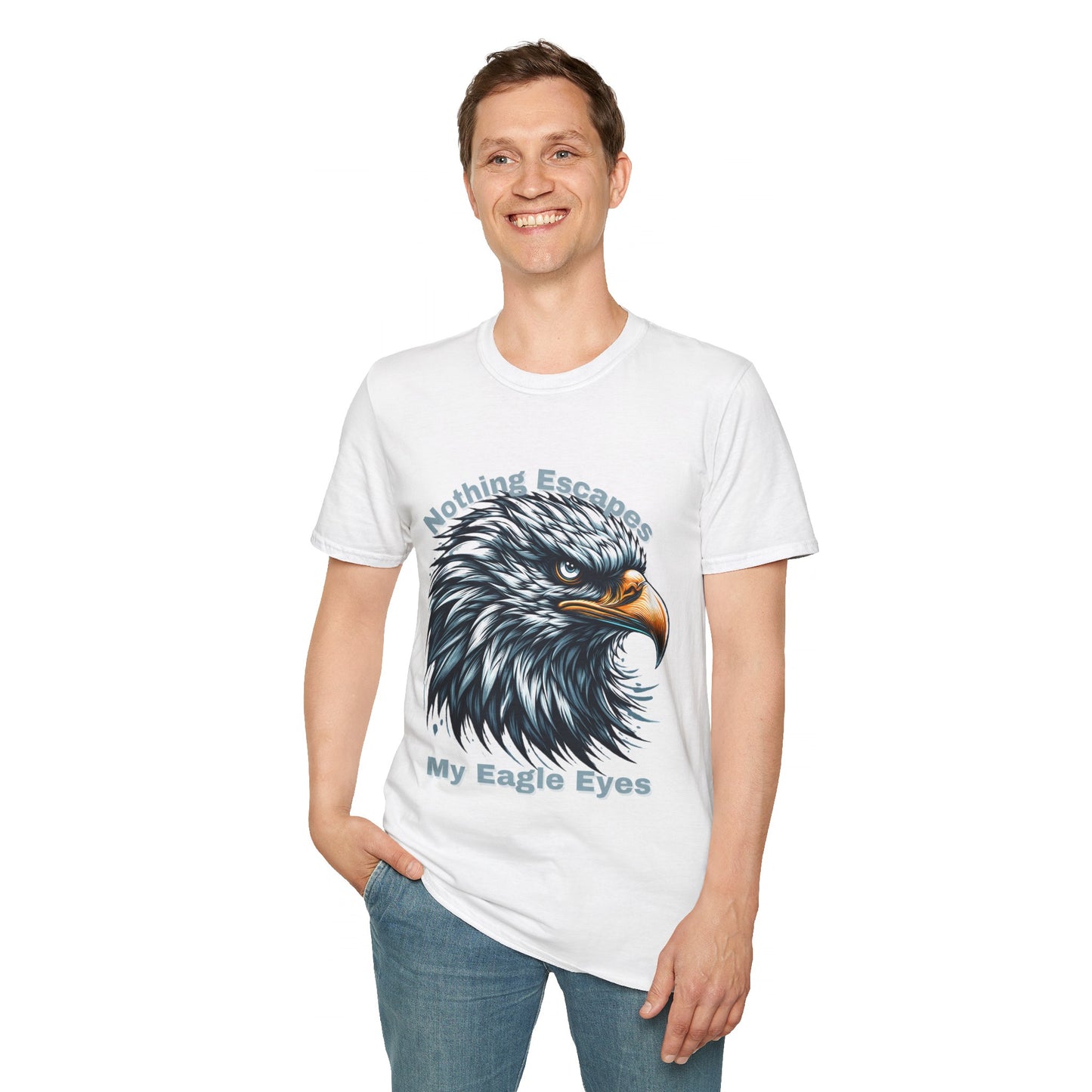 Nothing Escapes My Eagle Eyes Unisex Softstyle T-Shirt