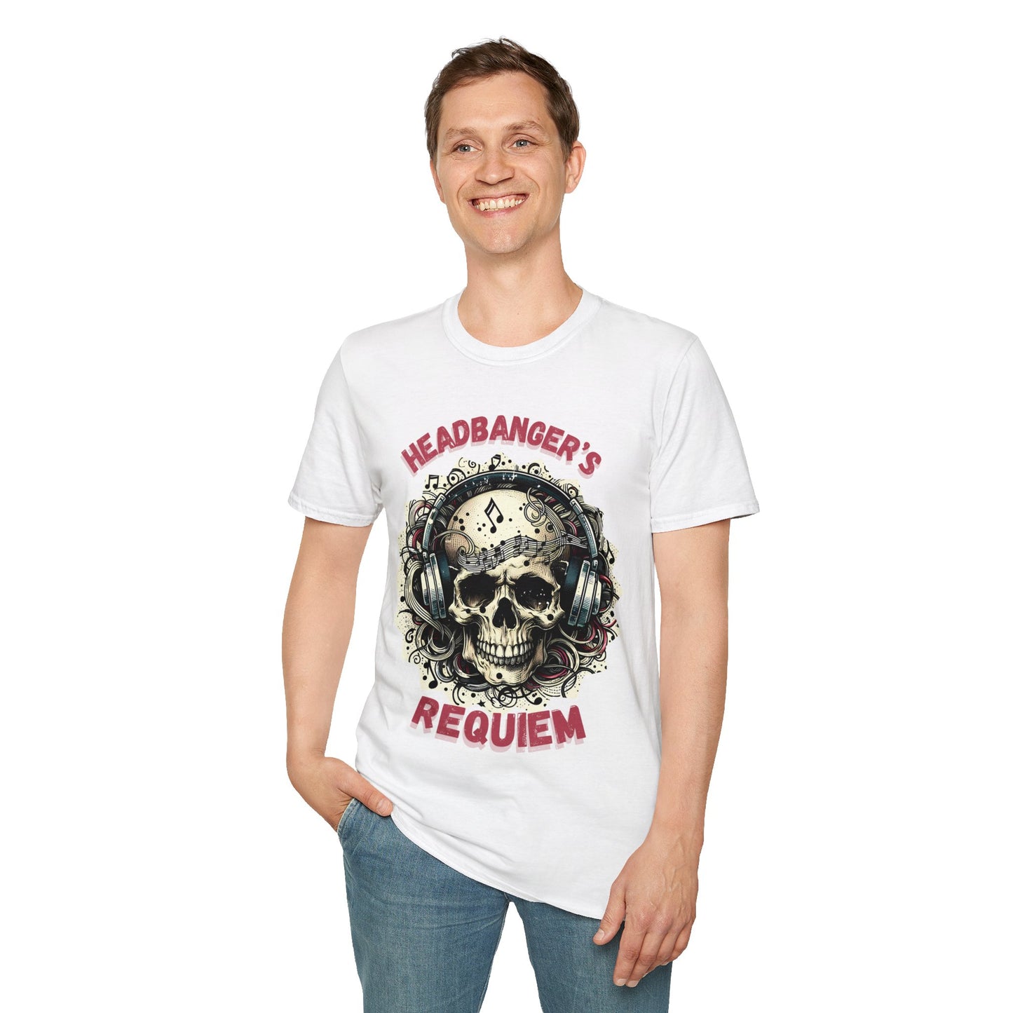 Headbanger's Requiem Unisex Softstyle T-Shirt