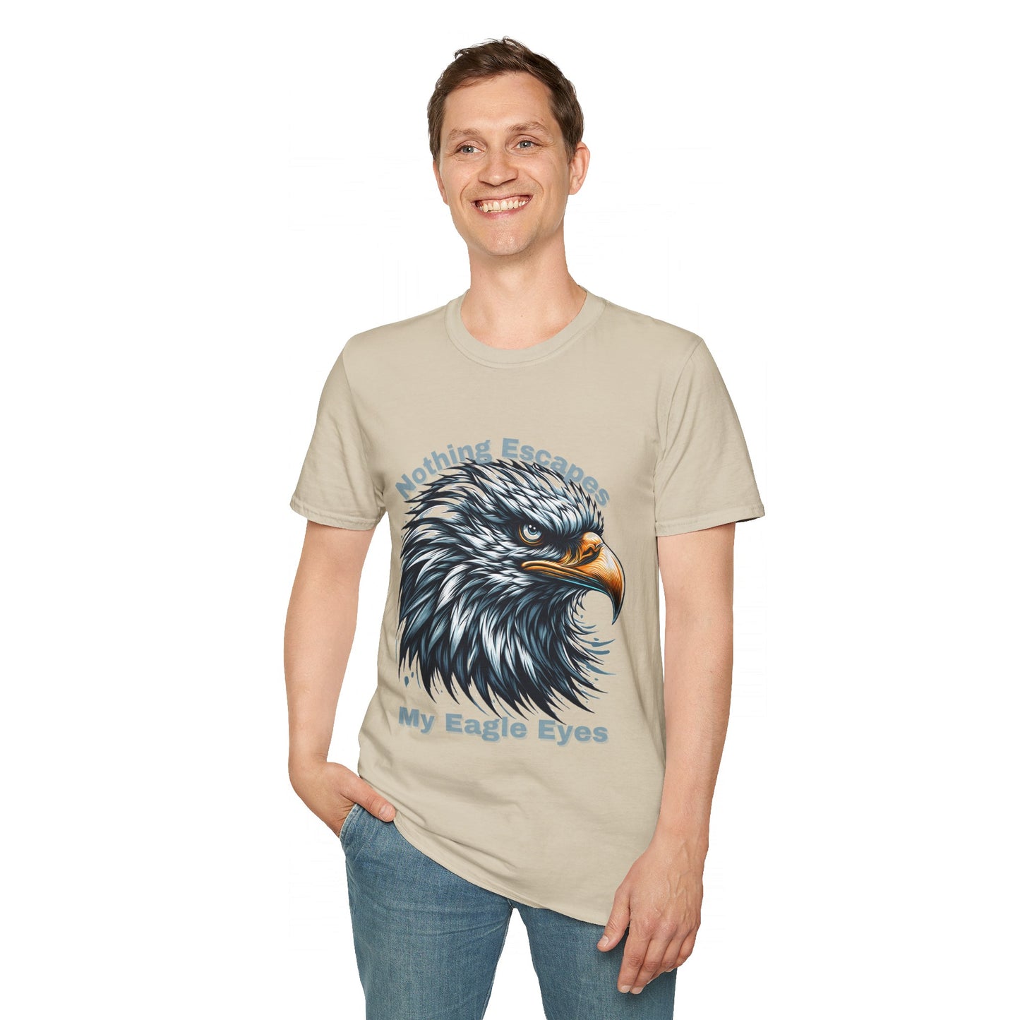 Nothing Escapes My Eagle Eyes Unisex Softstyle T-Shirt