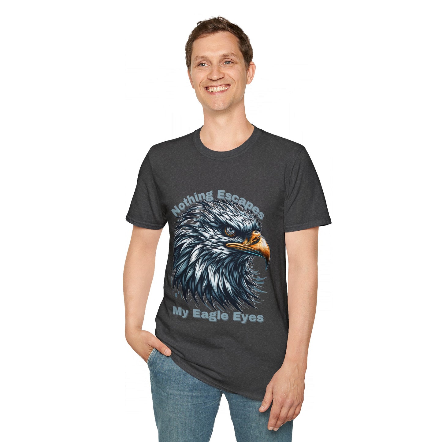 Nothing Escapes My Eagle Eyes Unisex Softstyle T-Shirt