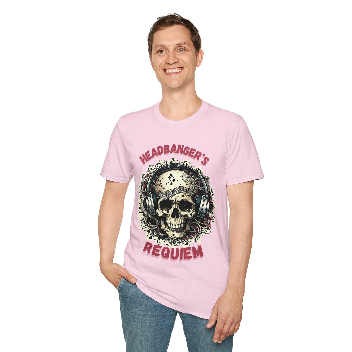 Headbanger's Requiem Unisex Softstyle T-Shirt