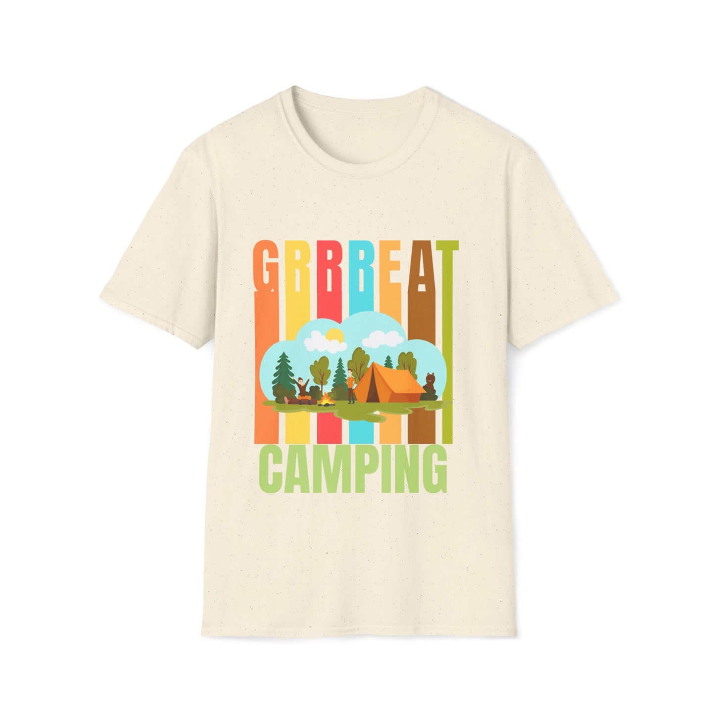 "Grrreat Camping" Unisex Softstyle T-Shirt