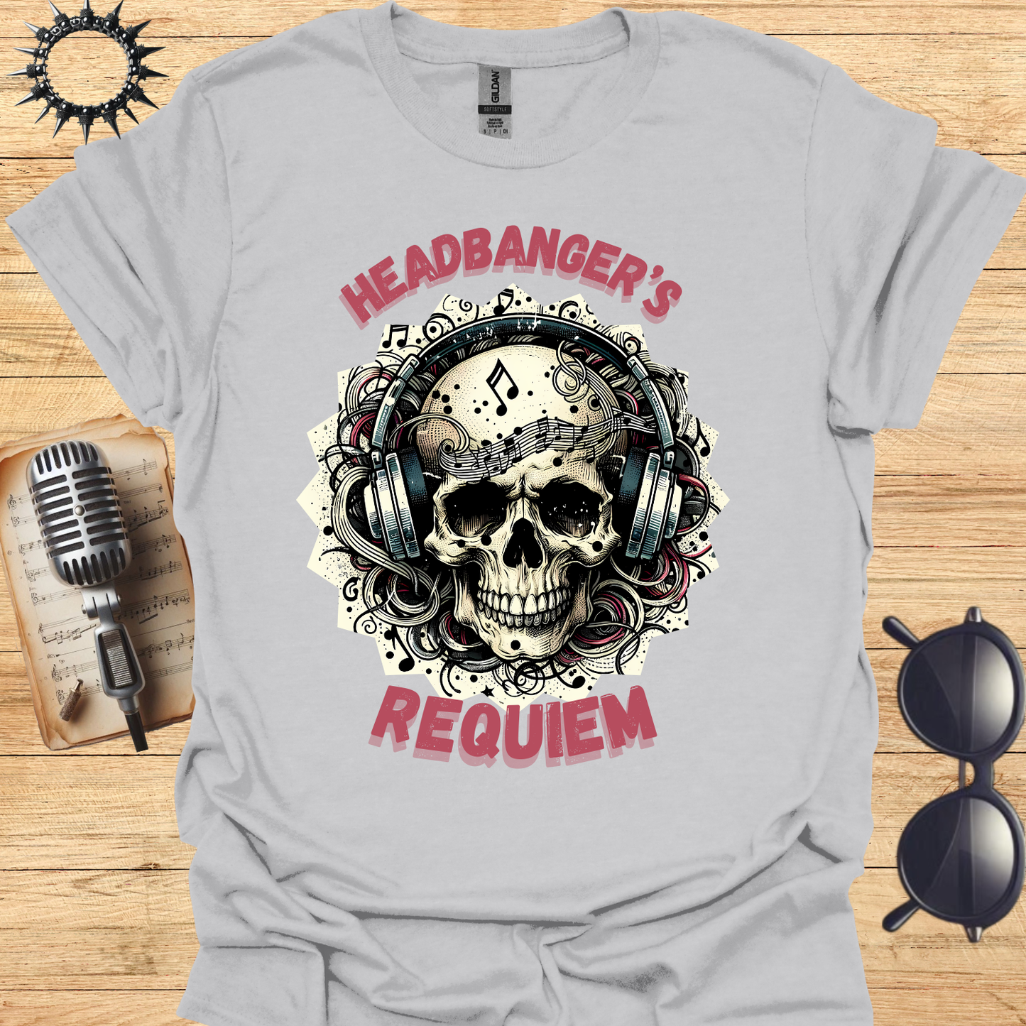 Headbanger's Requiem Unisex Softstyle T-Shirt