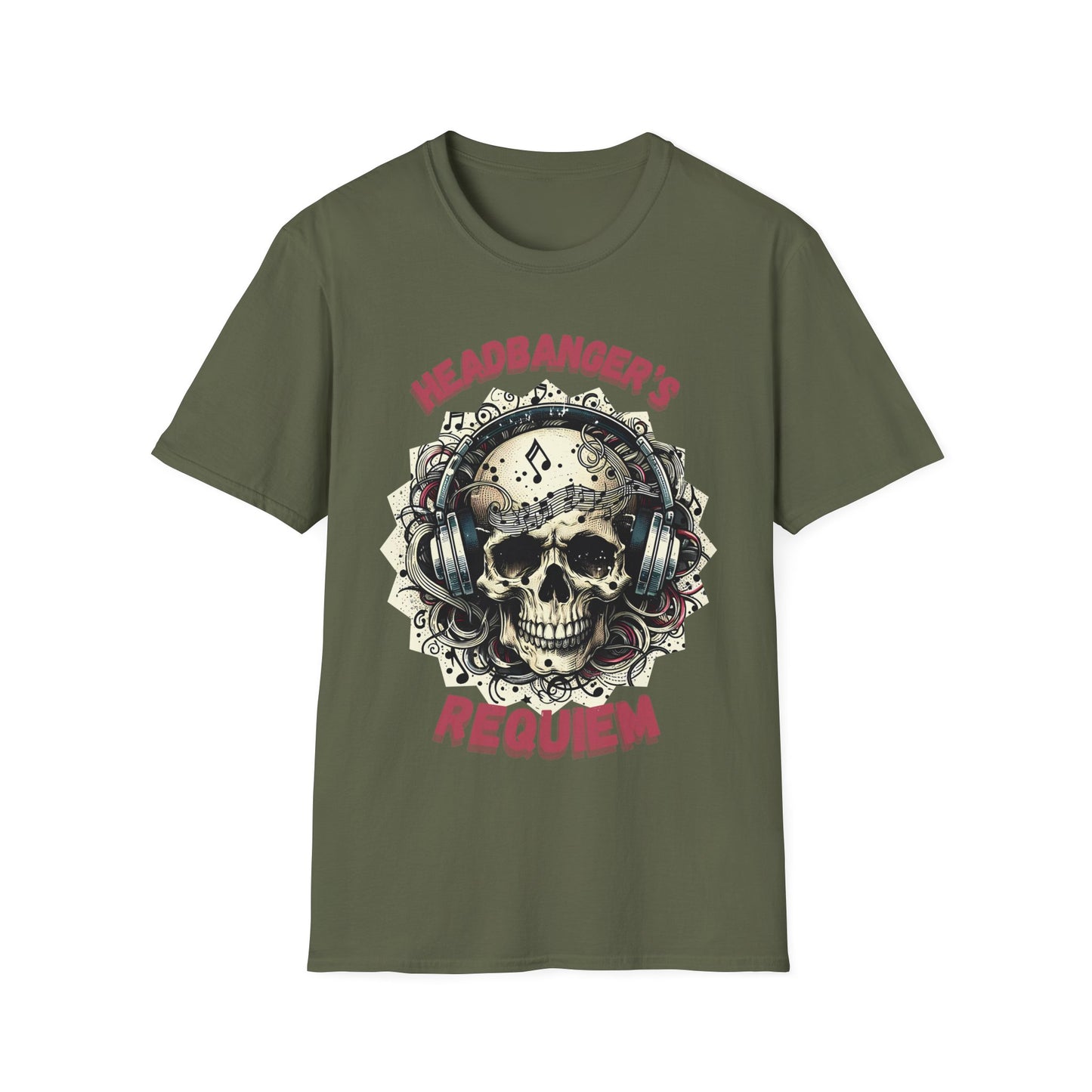 Headbanger's Requiem Unisex Softstyle T-Shirt