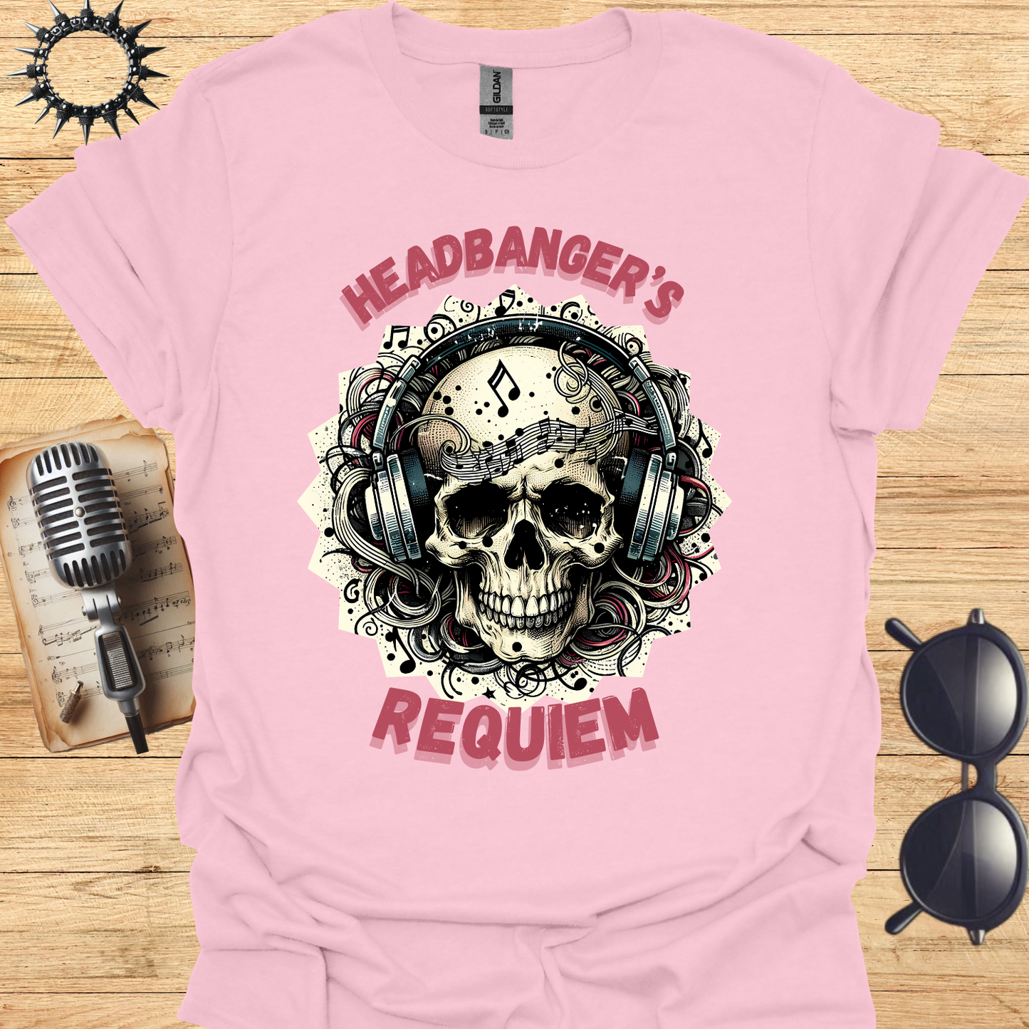 Headbanger's Requiem Unisex Softstyle T-Shirt