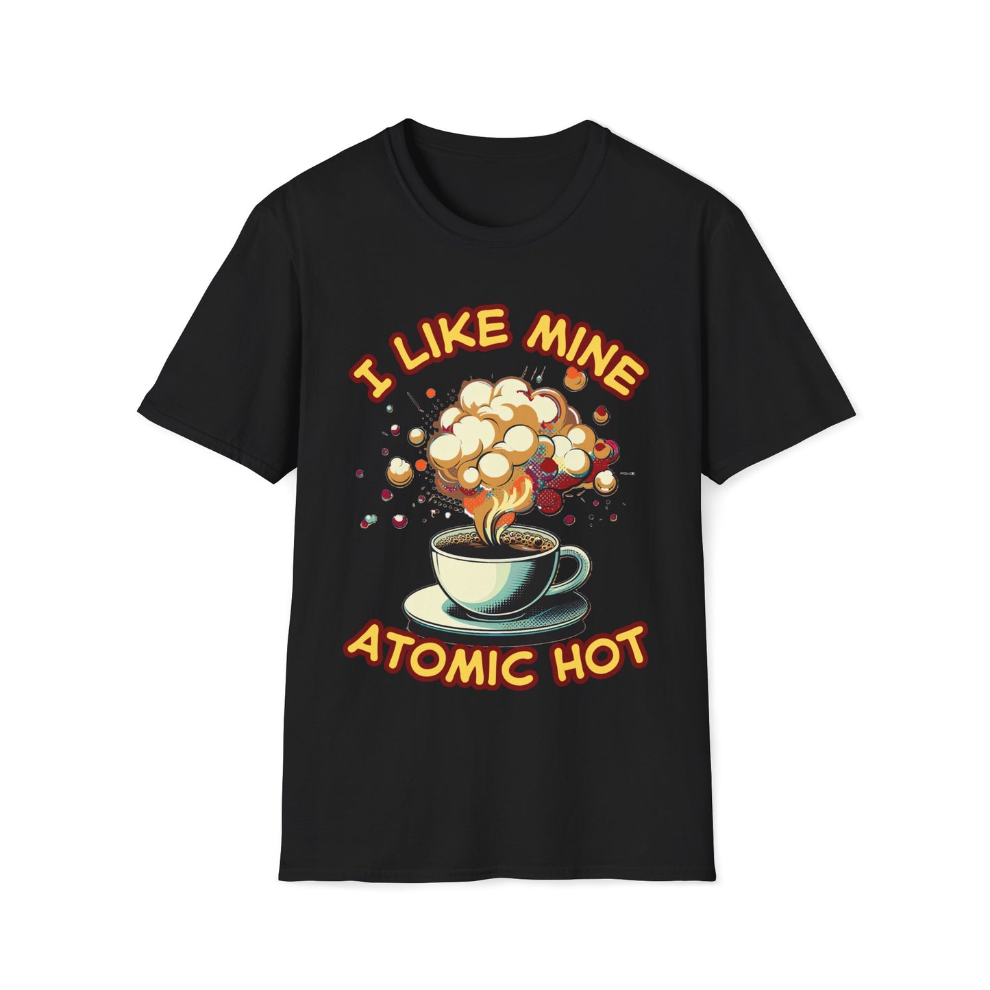 "I Like Mine Atomic Hot" Unisex Softstyle T-Shirt