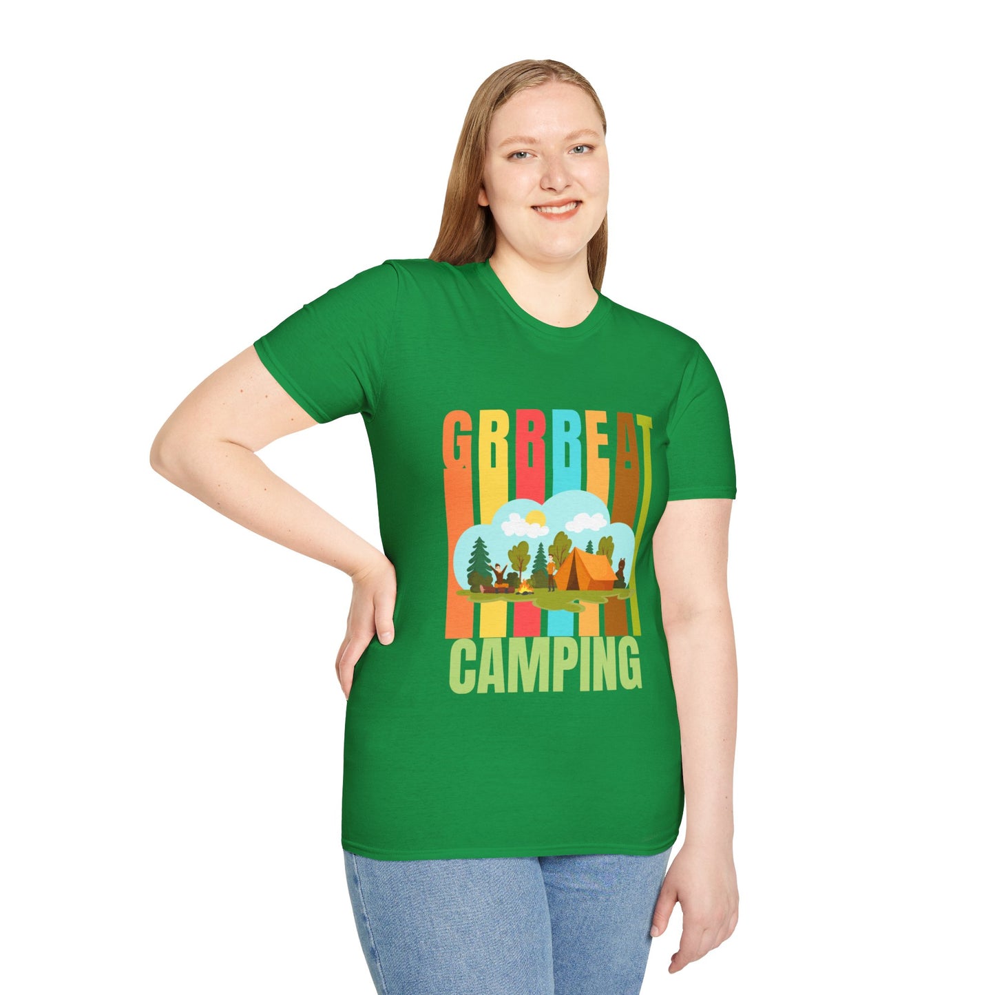 "Grrreat Camping" Unisex Softstyle T-Shirt