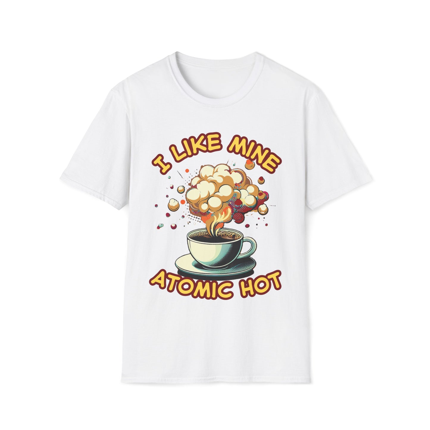 "I Like Mine Atomic Hot" Unisex Softstyle T-Shirt