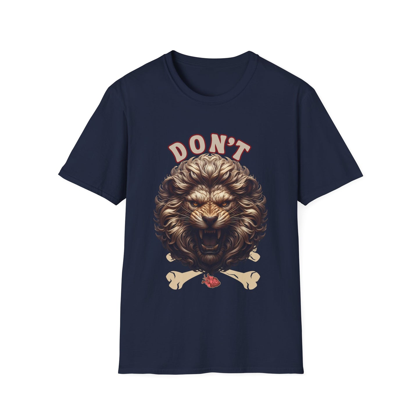 Don't Angry Lion Unisex Softstyle T-Shirt