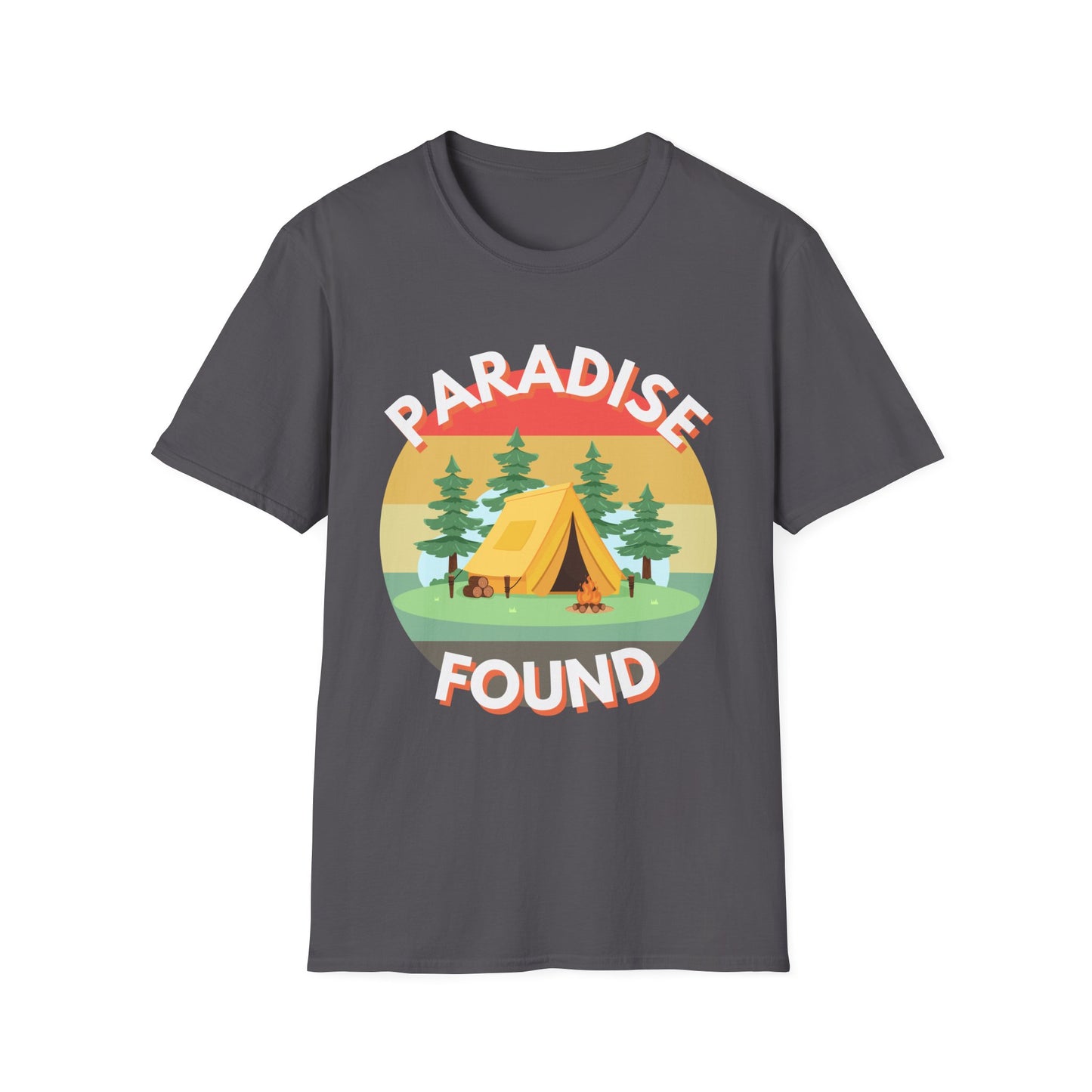 "Paradise Found" Unisex Softstyle T-Shirt