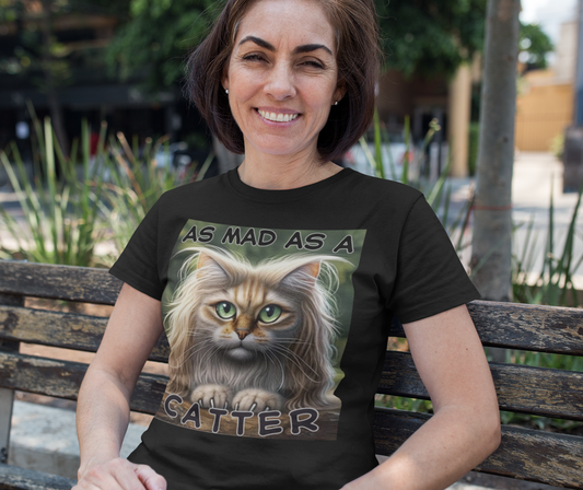 "As Mad as a Catter" Unisex Softstyle T-Shirt