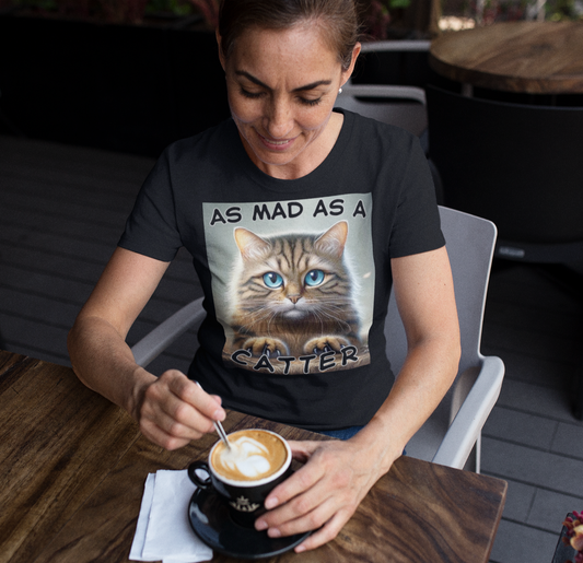 "As Mad as a Catter" Unisex Softstyle T-Shirt