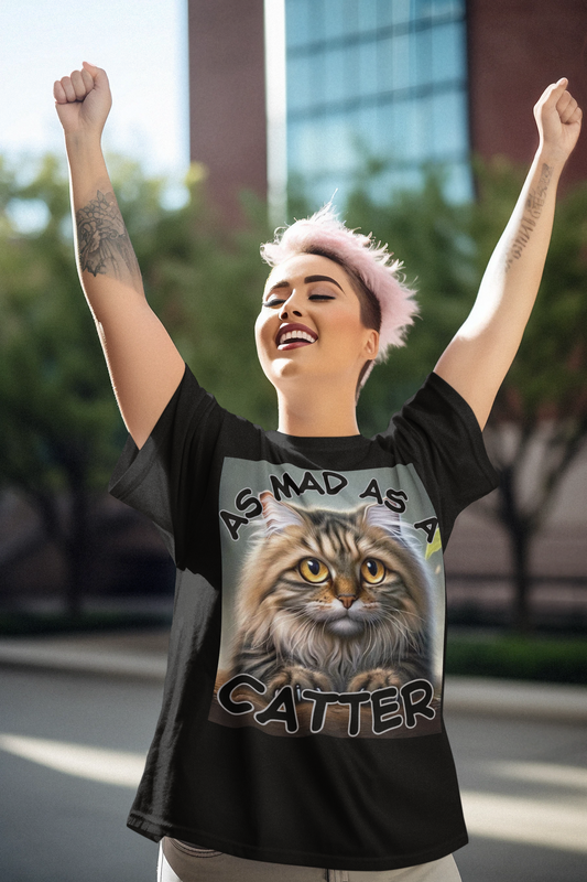 "As Mad as a Catter" Unisex Softstyle T-Shirt